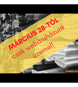 Boltunk bezár, webáruházunk működik tovább