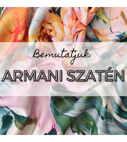 Bemutatjuk az Armani szatént