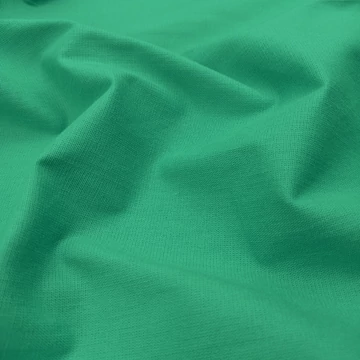 Lenhatású vászon - Sötét menta színben, enyhén elasztikus