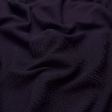 Gyűrt viszkóz - Padlizsán színben