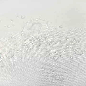 Vízlepergető anyag - Oxford 300D, fehér színben, UV álló