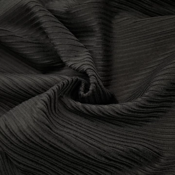 Kordbársony - Fekete színben