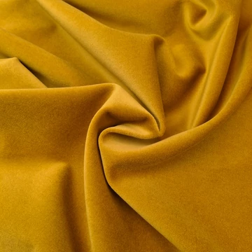 Francia bársony, tükörbársony – Arany sárga színben