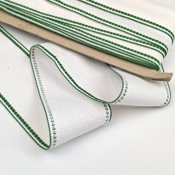 Kongré szalag, hímezhető – Fehér színben, 5cm