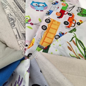 Méteráru válogatás (6,65m) - Vegyes színben (13)