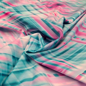 Jég jersey – Kék-pink rombuszos mintával