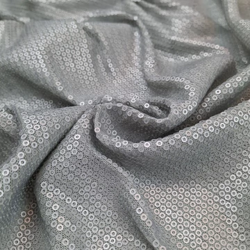 Flitteres jersey - Szürke színben, matt