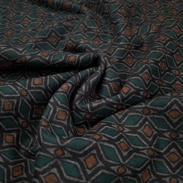 Ponti Róma - Geometrikus mintával, sötét színben, elasztikus