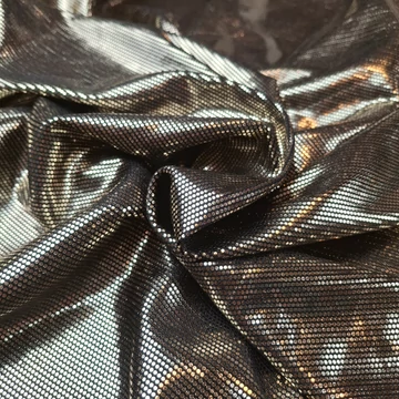 Jersey metál - Óarany színben, elasztikus