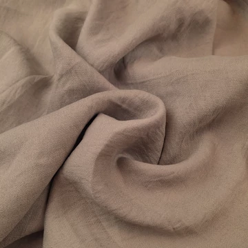 Len-viszkóz anyag — Taupe/tób színben