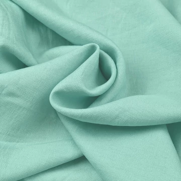 Len-viszkóz anyag — Világos türkizkék színben