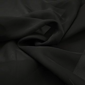 Muszlin - Fekete színben