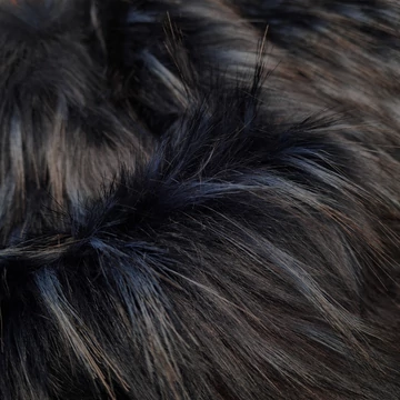 Műszőrme - Mélykék/középkék színben