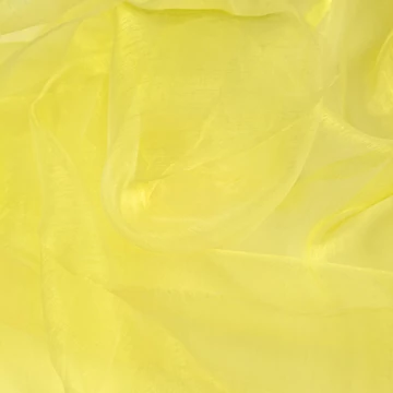 Organza - Citromsárga színben, extra széles