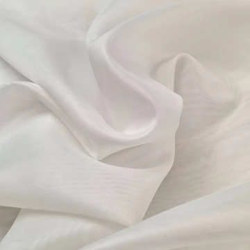 Tükör organza – Törtfehér színben, extra széles