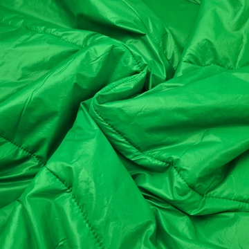 Steppelt anyag – Zöld színben, vízlepergető