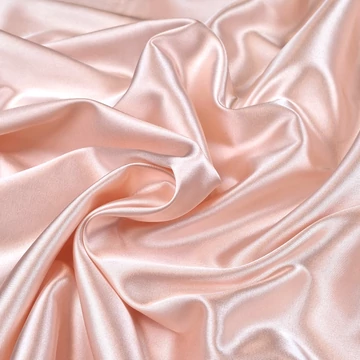 Blúz szatén - Pasztell rózsaszín színben, elasztikus Blúz szatén - Pasztell rózsaszín színben, elasztikus