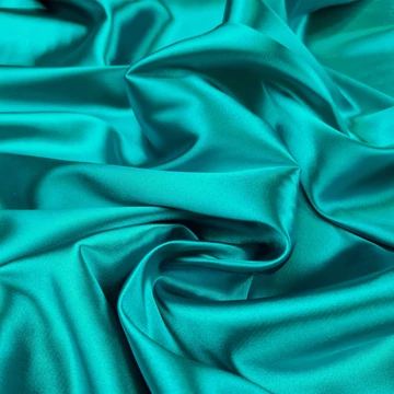 Blúz szatén - Türkiz színben, elasztikus (21) Blúz szatén - Türkiz színben, elasztikus (21)