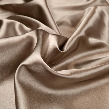 Blúz szatén - Bronz színben, elasztikus