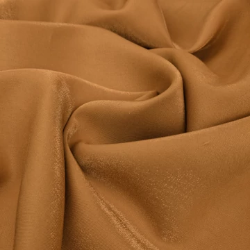 Alkalmi viszkóz szövet  - Karamell színben, csillogó