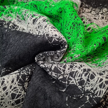 Alkalmi kabátszövet - 3D cérnás mintával, pamut