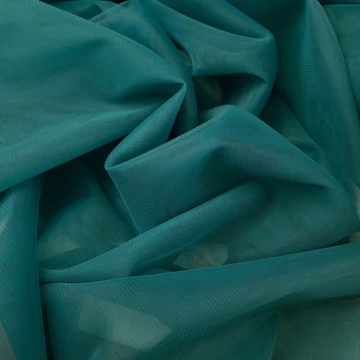 Lágy tüll – Petrolkék színben, extra széles