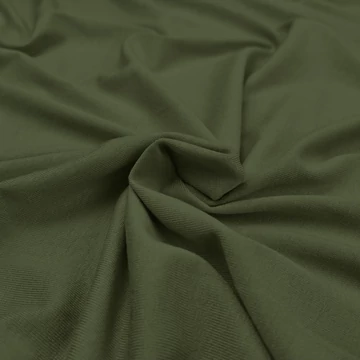 Viszkóz jersey - Zöldes-keki színű üni Viszkóz jersey - Zöldes-keki színű üni