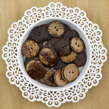 Kókusz gomb – Két lyukú, 48"