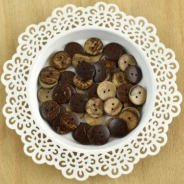 Kókusz gomb – Két lyukú, 32"