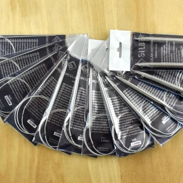 SILBER körkötőtű – Acél körkötőtű, 2-10mm-es