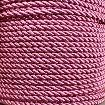 Sodrott zsinór – Sötét mályva színben, fényes, 3mm Col:33-1 Sodrott zsinór – Sötét mályva színben, fényes, 3mm Col:33-1