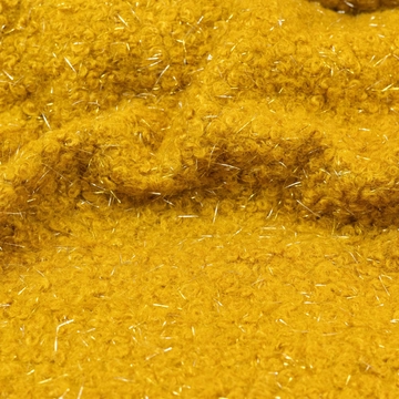 Sherpa – Sárga színben, lurex szállal