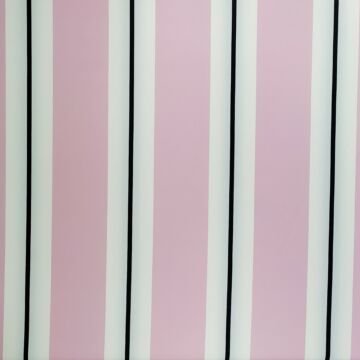 Scuba – Rózsaszín, fehér és fekete csíkos mintával