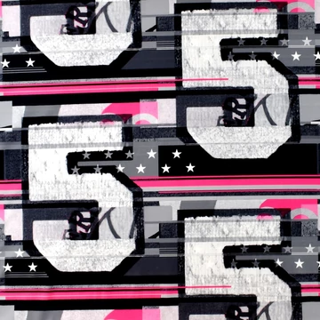 Jég jersey – 5-ös szám mintával, DigitalPrint