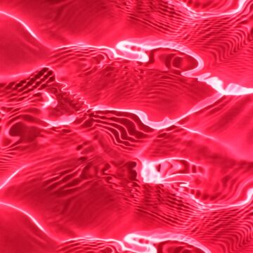Jég jersey – Rózsaszínű hullámos mintával, DigitalPrint