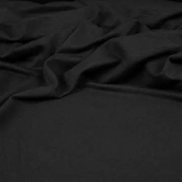 Viszkóz jersey – Fekete színben