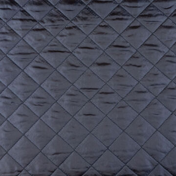 Steppelt kabátbélés – Fénye fekete színben, rombusz mintával
