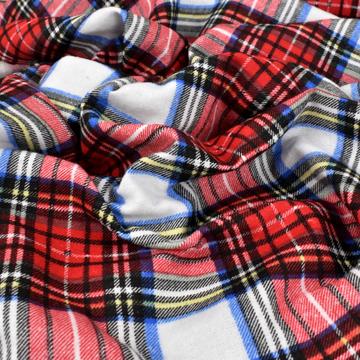 Flanel – Skótkockás mintával, piros árnyalatban
