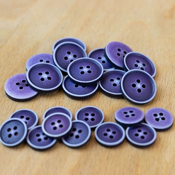 Műanyag gomb – lila színben, 24"-32" Műanyag gomb – lila színben, 24"-32"