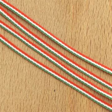 Nemzeti szalag – Magyar nemzeti színű szövött szalag, 4mm