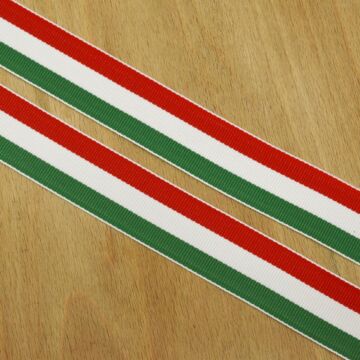 Nemzeti szalag – Magyar nemzeti színű szövött szalag, 30 mm