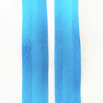 Ferdepánt - Pamut, 20mm, türkizkék (7083) Ferdepánt - Pamut, 20mm, türkizkék (7083)