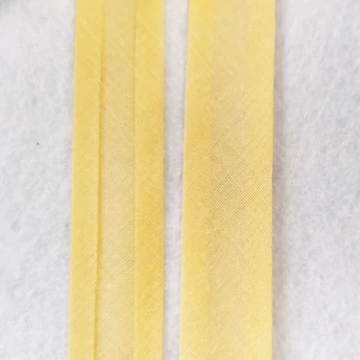 Ferdepánt - Pamut, 20mm, napsárga  (7007)