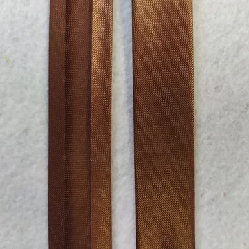 Ferdepánt - Szatén, 20mm, sötétbarna (6471)