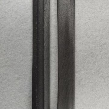 Ferdepánt - Szatén, 20mm, sötét szürke (6481)