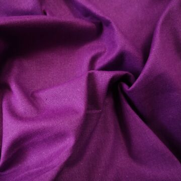 Pamutvászon – Sötét lila színű üni