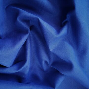 Pamutvászon, festett – Királykék (royal kék)színű üni