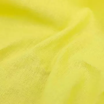 Pamutvászon, festett – Citromsárga színű üni