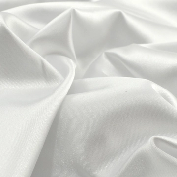 Blúz szatén –  Fehér színben, elasztikus