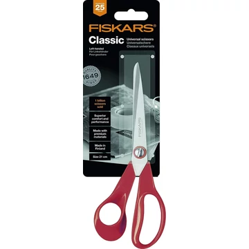 Fiskars Classic balkezes szabóolló L, 21 cm